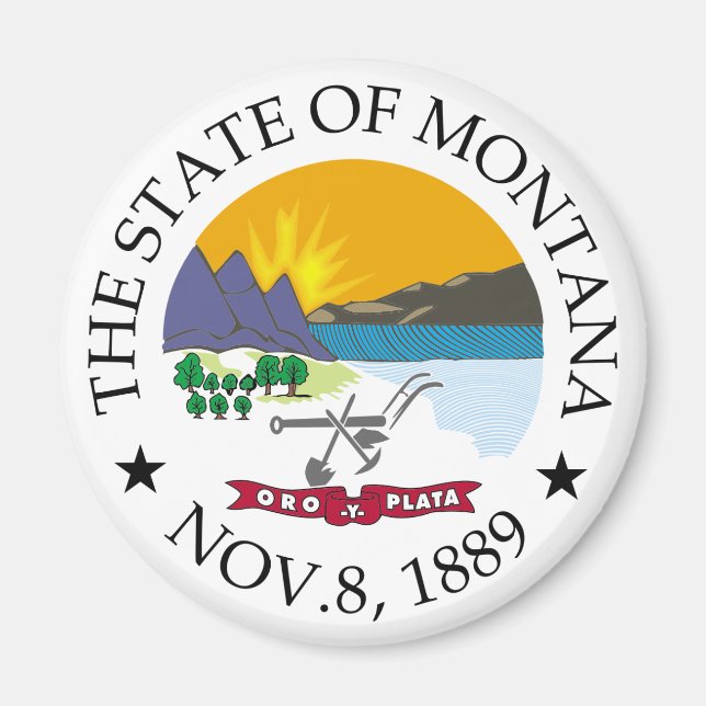 Imán Signo de Montana (Frente)