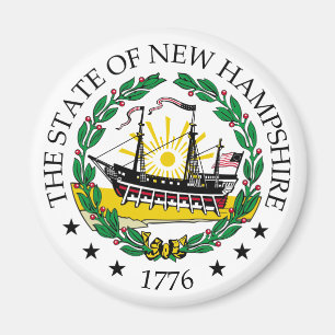 Imán Signo de New Hampshire