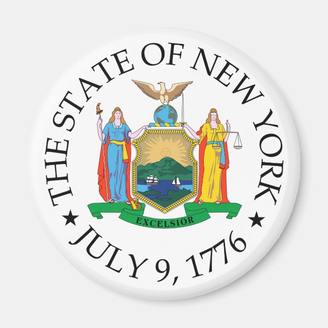 Imán Signo de Nueva York (Frente)