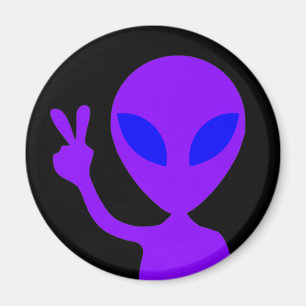 Imán Signo de paz alieno