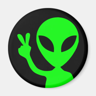 Imán Signo de paz alieno