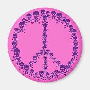 Imán Signo de Skully Peace