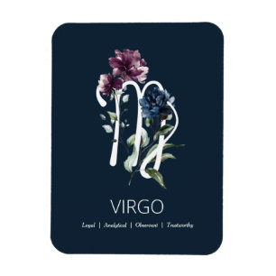 Imán Signo estrella Virgo Zodiac