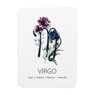 Imán Signo estrella Virgo Zodiac