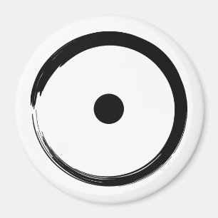 Imán Signo Solar Astrológico - Círculo Zen Budista 1