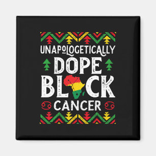 Imán Signo zodiacal cáncer negro sin disculpas por las