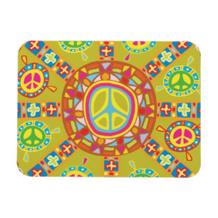 Imán Signos de paz, símbolos