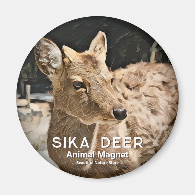 Imán Sika Deer (Frente)