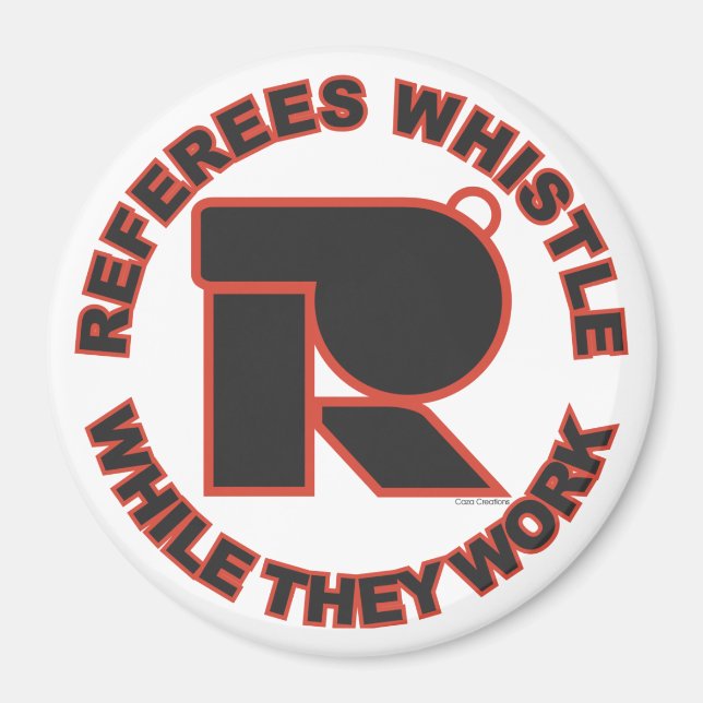 Imán Silbato mientras trabaja (Frente)