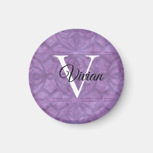 Imán Silenciar la acuarela púrpura