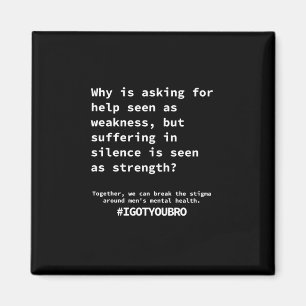 Imán Silencio No Más Pegatina