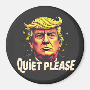 Imán Silencio, por favor, Trump, debate presidencial en
