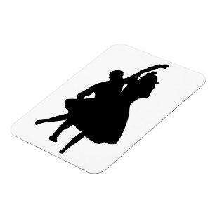 IMÁN SILHOUETTE DANCERS