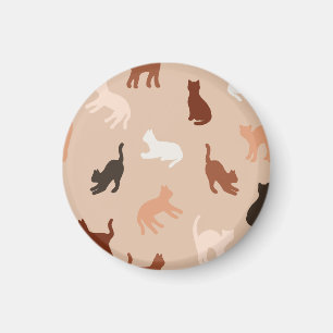 Imán Silhouette de gato