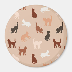 Imán Silhouette de gato