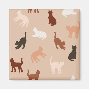 Imán Silhouette de gato