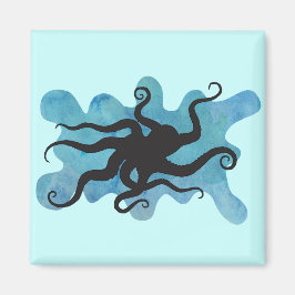 Imán Silhouette de Octopus