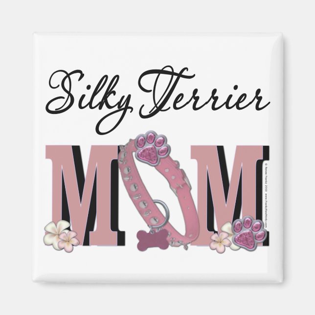 Imán Silky Terrier MOM (Frente)