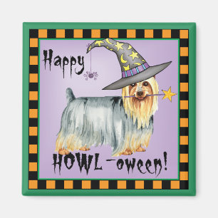 Imán Silky Terrier Witch