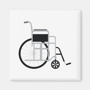 Imán silla de ruedas