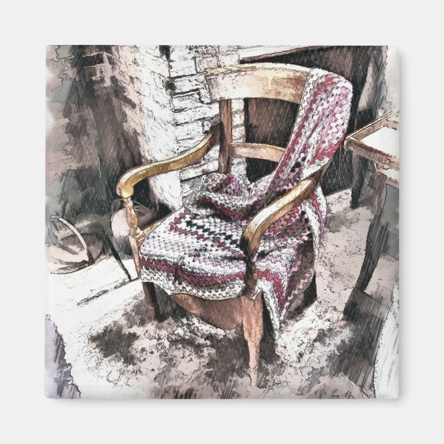 IMÁN SILLA VICTORIANA DE FIRESIDE (Frente)