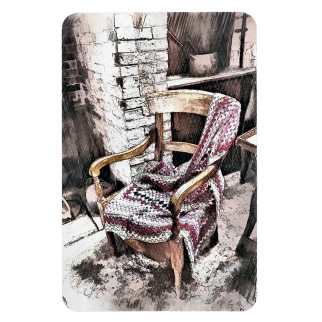 IMÁN SILLA VICTORIANA DE FIRESIDE (Vertical)