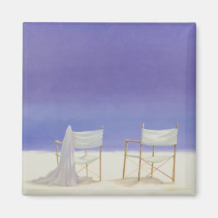 Imán Sillas en la playa 1995
