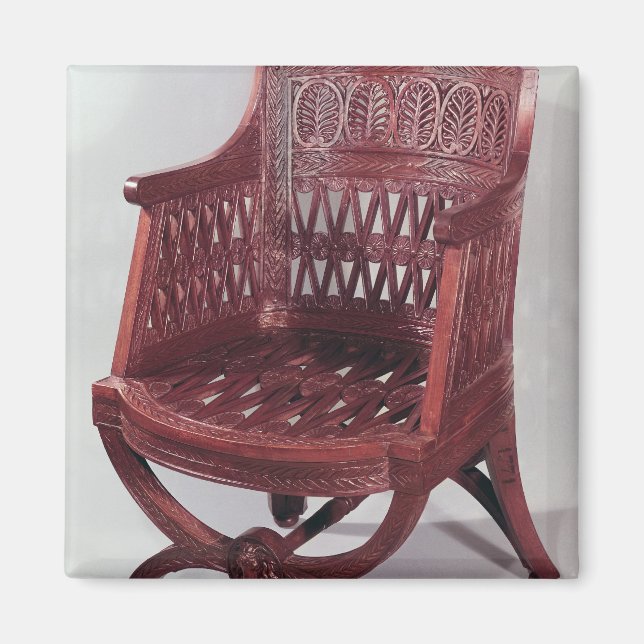 Imán sillón estilo Luis XVI (Frente)