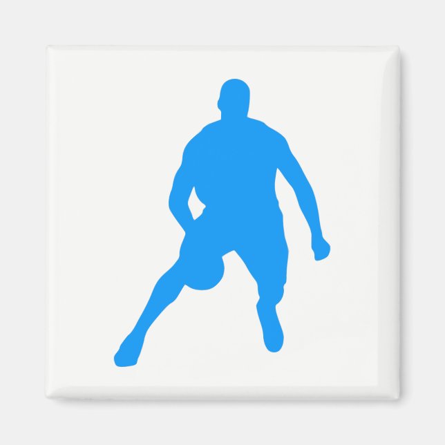 Imán Silueta de baloncesto (Frente)