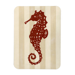 Imán Silueta de caballito de mar