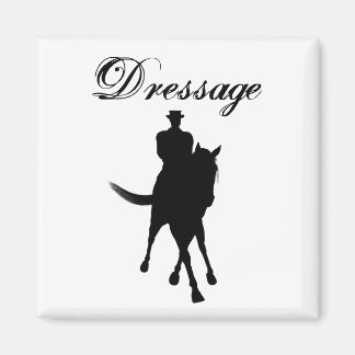 Imán Silueta De Caballo Y Viajero Vestido