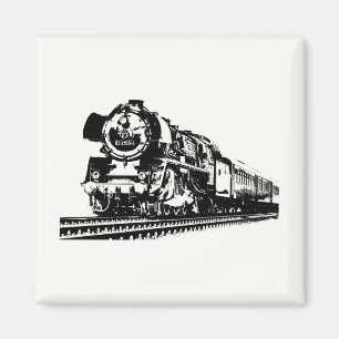 Imán Silueta de locomotora