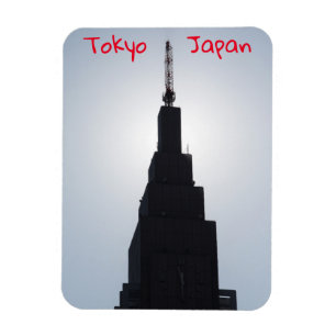 Imán Silueta de rascacielos Shinjuku, Tokio, Japón