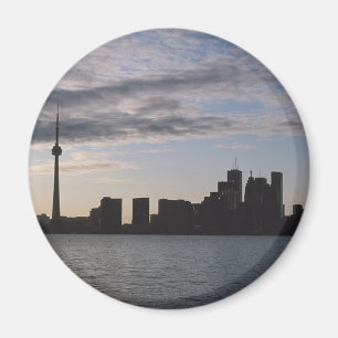 Imán Silueta del horizonte de Toronto