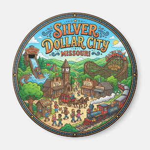 Imán Silver Dollar City, Branson Missouri
