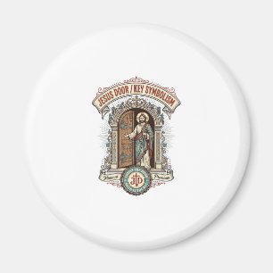 Imán Simbolismo de la llave de la puerta de Jesús Simbo