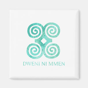 Imán Símbolo andika de humildad Dweni Ni Mmen regalo id