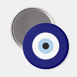 Imán Símbolo azul malvado Ojo Buena suerte y protección