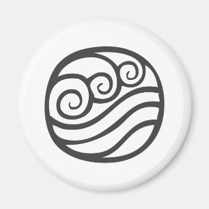 Imán Símbolo de agua