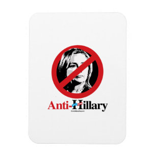 Imán Símbolo de Anti-Hillary
