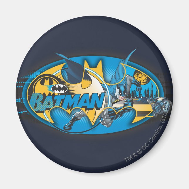 Imán Símbolo de Batman | Logotipo de colección clásica (Frente)