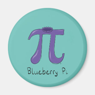 Imán Símbolo de Blueberry Pi profesor de matemáticas