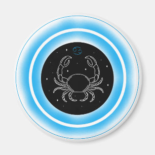 Imán Símbolo de Cáncer – Emblema Mínimo de Astrología