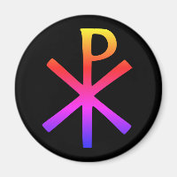 Símbolo de Chi Rho Magnet
