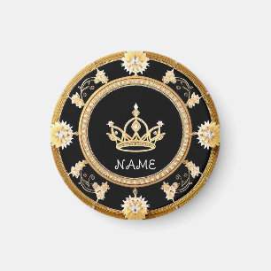 Imán Símbolo de Corona Real Ornata Elegante