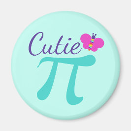 Imán Símbolo de Cutie Pi Math Pun