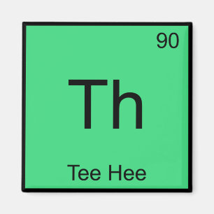 Imán Símbolo de elemento de química Tee Hee Tee