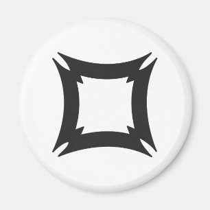 Imán Símbolo de FIHANKRA el   Adinkra de la seguridad 