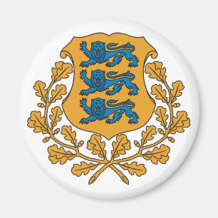 Imán Símbolo de heralgia del escudo de armas oficial de