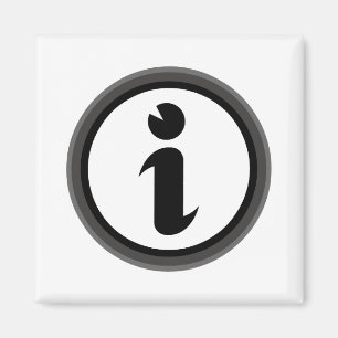 Imán Símbolo de información